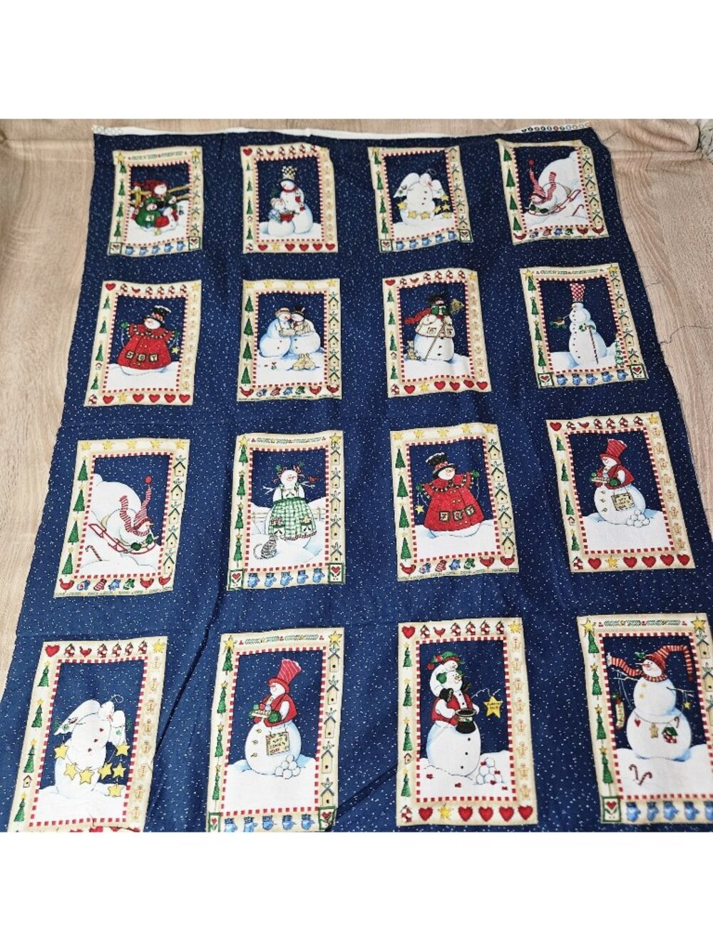 Daisy Kingdom Heaven and Nature Sing Patch Sandi Gore-Evans Snowman  #1149